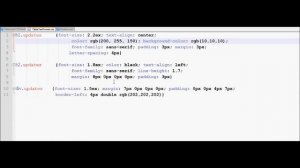 HTML Tutorial 32 - Bordered Table using CSS