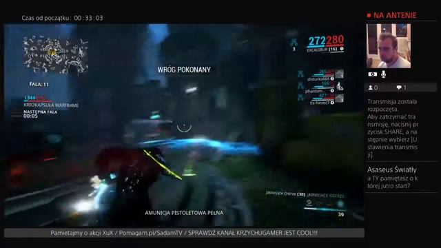 SadamTV Warframe ŻYWKO #4 смотреть онлайн