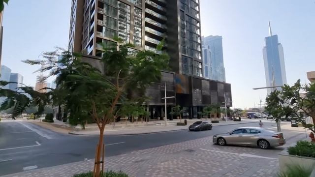 Дубай. Район Downtown. Сдача нового жилого комплекса в эксплаотацию смотреть онлайн