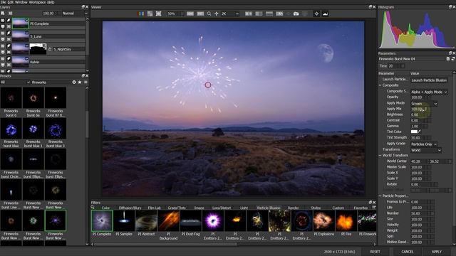 How to Create Particle Effects in Photoshop | Boris FX Optics 2022 смотреть онлайн