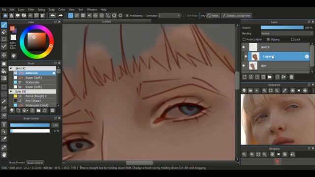 speedpaint - Kiker Chan | mouse drawing #5 [Medibang Paint Pro] смотреть онлайн