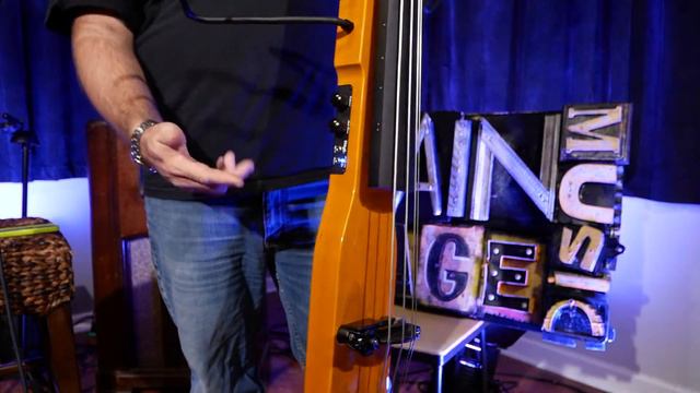 Main Stage Music: Stagg EDB 3/4 Electric Double Bass