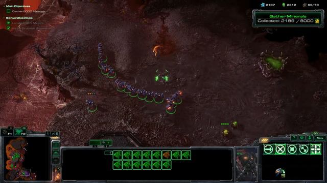 Starcraft 2 Wings of Liberty Full Playthrough Brutal Mission 6 The Devil's Playgroud смотреть онлайн