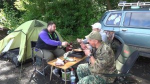 Рыбалка с ночевкой на нижней Москва-реке. Донки.