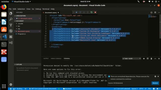Document.Net and Linux смотреть онлайн