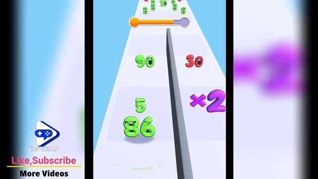 Number Master - Merge Level Up Numbers Run Update Video Game смотреть онлайн