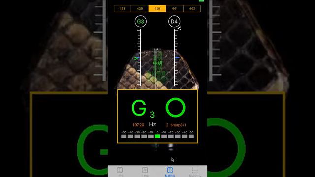 Erhu Tuner - Pitch iPhone/iPad APP смотреть онлайн