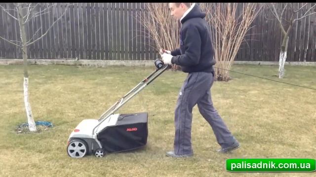 Вертикуляция газона еэратор AL-KO смотреть онлайн