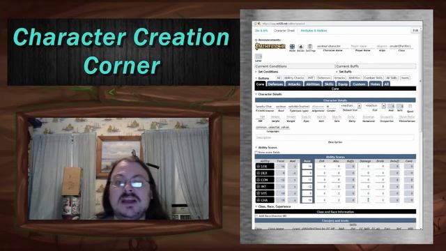 Pathfinder Roleplaying Game Character Creation Livestream: Aasimar Oracle смотреть онлайн