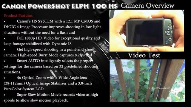 Canon PowerShot Elph 100 HS Review - Don't Buy Canon PowerShot Elph 100 Until You See This смотреть онлайн