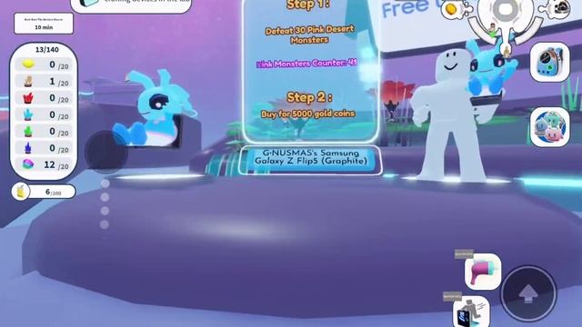 Как получить бесплатного милого инопланетянина в роблоксе!///космический магнат Samsung смотреть онлайн