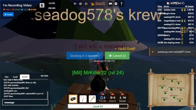 Krew.io I'm Back! Time to Rule the game! baby Join X clan now! GG I'm MrKiller22 смотреть онлайн