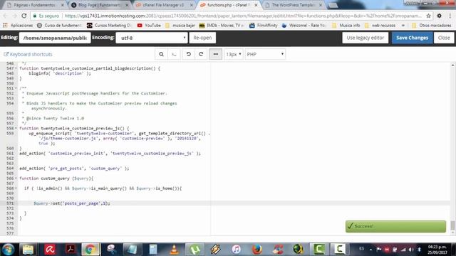 Modificar un LOOP con pre_get_posts en Wordpress - Parte 1 смотреть онлайн