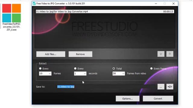 How to Convert Video into Image Sequence using Free Video to JPG Converter смотреть онлайн