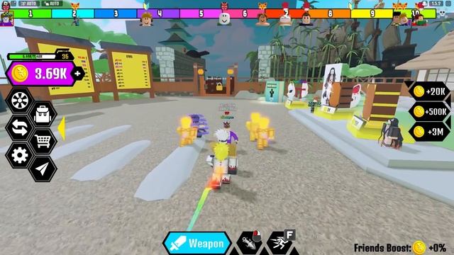 Roblox Anime Clicker Fight BUT I Have OP HERO смотреть онлайн