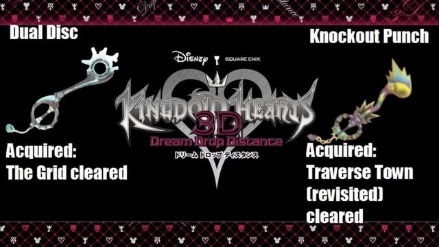 How to Acquire all Keyblades [Kingdom Hearts 3D Dream Drop Distance] (my 100th video :D) смотреть онлайн
