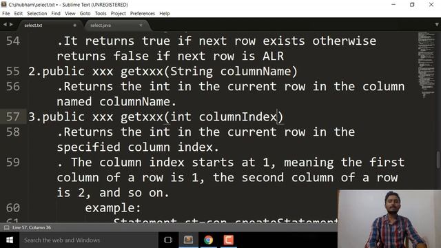 Basics of jdbc programming Tutorial-5(ResultSet interface ) смотреть онлайн