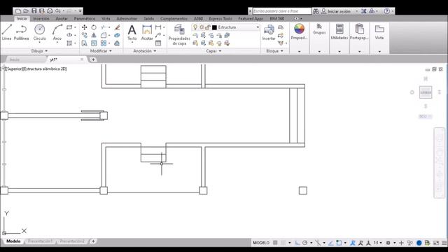 Autodesk AutoCAD 2017 - Definición del espacio Arquitectónico смотреть онлайн