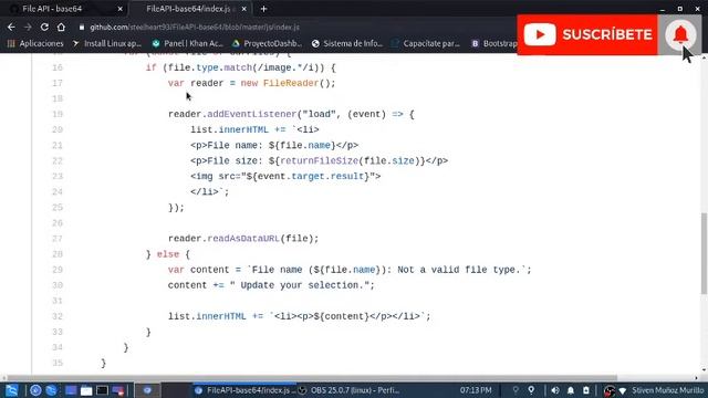 Convertir Imágenes a "base64", y uso del atributo (type="file") de la etiqueta "input" de HTML5 смотреть онлайн