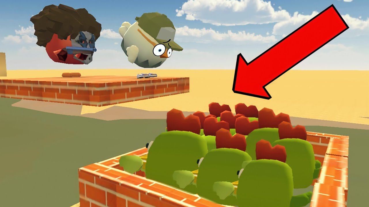 CHICKEN GUN FUNNY MOMENTS №10 смотреть онлайн