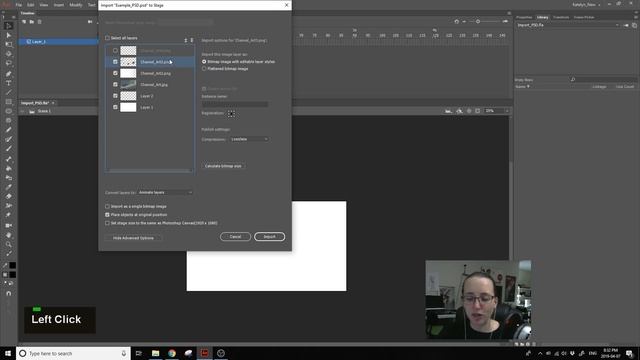 Animate CC Tutorial: How to Import PSD files into Animate! смотреть онлайн