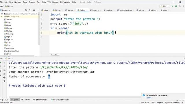 python regular expression part2 | PrSoftwares смотреть онлайн