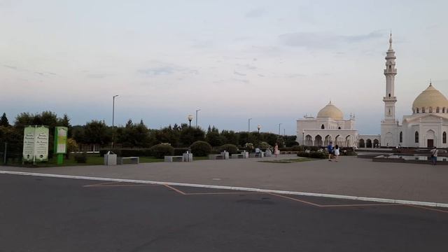 Белая мечеть. Посёлок Болгары, республика Татарстан. смотреть онлайн