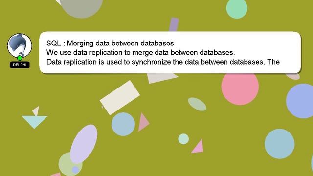 SQL : Merging data between databases смотреть онлайн