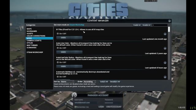 Cities Skylines offline with mods working and a few error messages смотреть онлайн