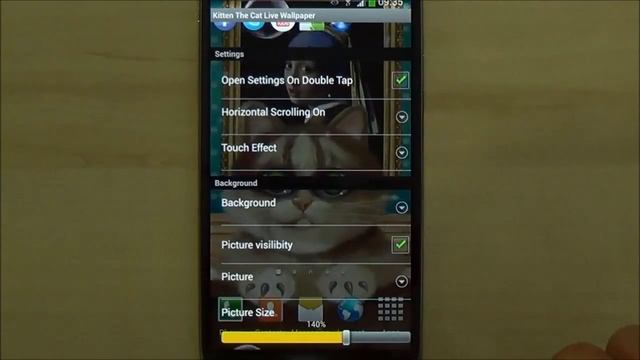 Animated Kitten -- Free Android Live Wallpaper смотреть онлайн