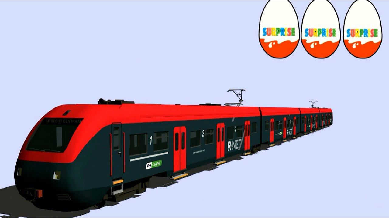 Мультики про машинки. Пассажирский транспорт. Киндер сюрпризы и пазлы смотреть онлайн