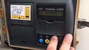 TranScan ADD2, снять распечатку за день.