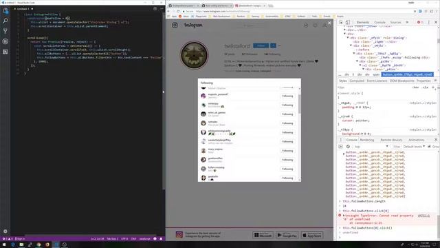 Automate Your Instagram Follows with JavaScript: A Simple Guide смотреть онлайн