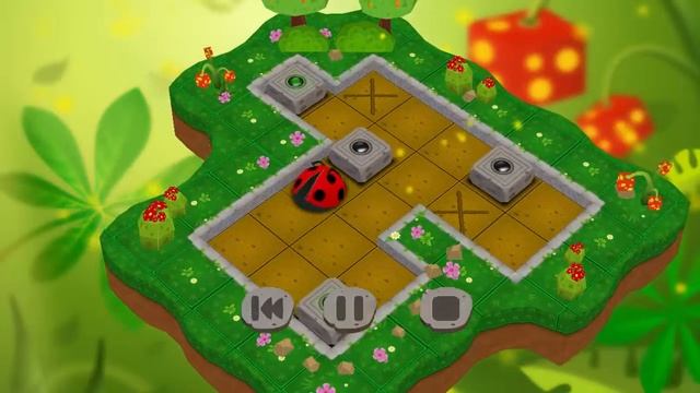 Sokoban Garden 3D Level 44 ( 4 Box ) - Best Solution смотреть онлайн