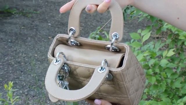 Женская сумка Dior koffee смотреть онлайн