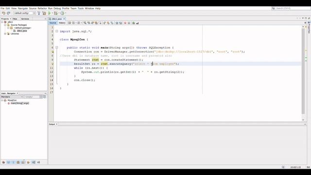 JDBC Tutorial with Example смотреть онлайн