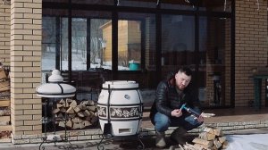 Первый розжиг тандыра Казачий