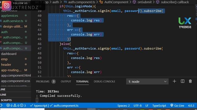 Sign In Angular with Firebase | Firebase | Angular Authentication Tutorial in hindi (2021) [#6] смотреть онлайн