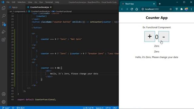 #12 - React Basic to Pro Bangla Video Tutorial - Conditional Rendering in React JS (if-else render) смотреть онлайн