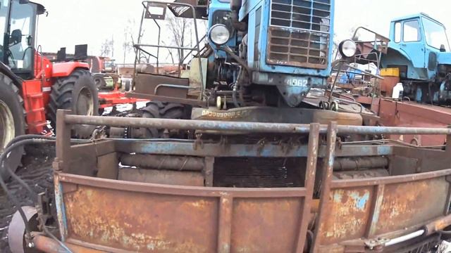Свеклоуборочный комбайн МКК 6-02. смотреть онлайн