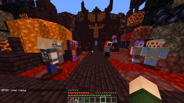 CТАЛ МЕРОМ БРАВЛ ТАУНА?! БРАВЛ СТАРС В МАЙНКРАФТ #36 смотреть онлайн