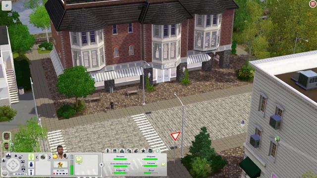 Английский городок в ►The Sims 3 Plymouth isle смотреть онлайн