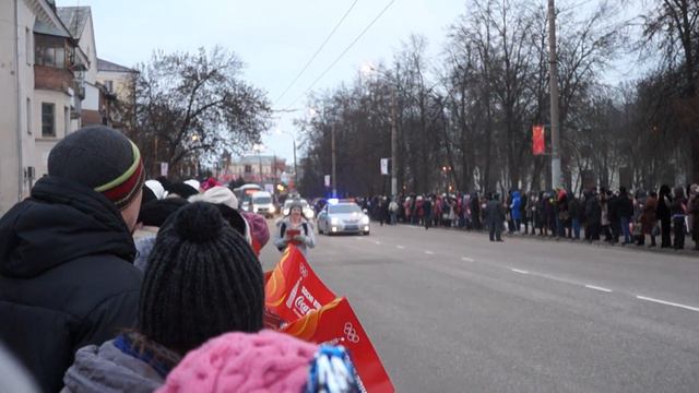 Начало эстафеты Олимпийского огня в городе Орле (2) 14.01.2014 смотреть онлайн