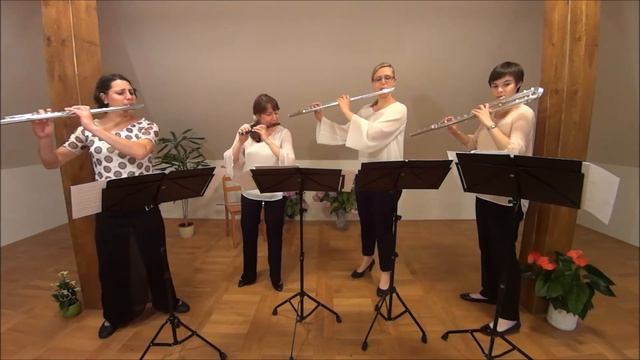 J. Gade: Tango Fantasia (arr. T. Repe) / Flute Quartet Traverso смотреть онлайн