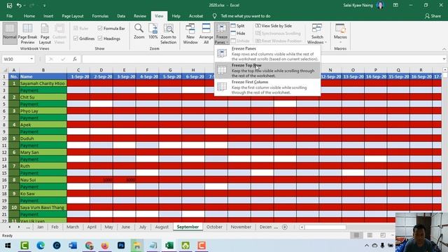 10. [Microsoft Excel သင်ခန်းစာ] - Format As Table and Table View смотреть онлайн