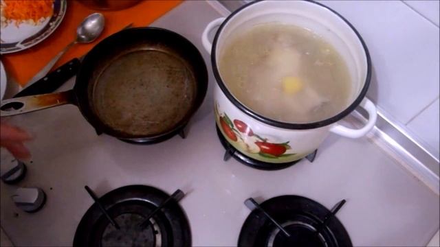 ? Украинские галушки, НАСТОЯЩИЕ . Суп с галушками! смотреть онлайн