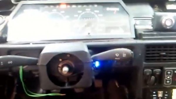 Кнопка START-STOP Engine для запуска двигателя на москвич