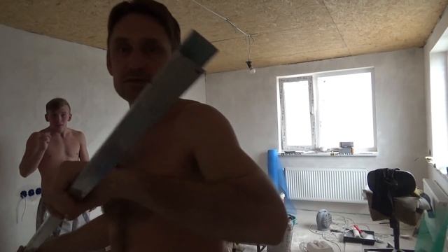 влог, день 5, успеть ремонт в спальне, Н Г скоро, шаповаловы, 23 12 19 смотреть онлайн