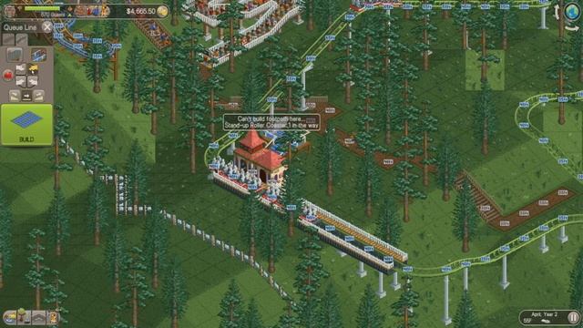 (49/96) Harmonic Hills - RollerCoaster Tycoon Classic смотреть онлайн