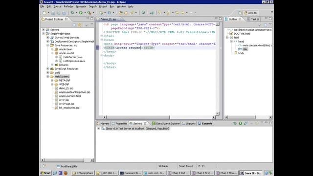 JSP Expression Language смотреть онлайн